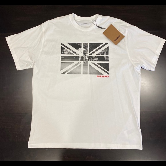$390 Men’s Authentic Burberry “Howlett” shirt XL